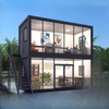 Two-Story Modular Container Buildings | Prefabricated Spaces For Shops & Vacation Homestays