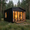 Modern Lakeside Prefab Cabin | Scandinavian Style Modular House for Resort And Waterfront Hospitality Projects