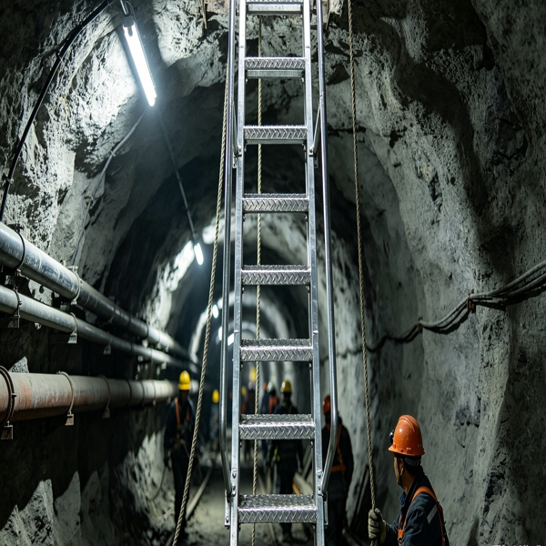 Support System Ladder in Mining Operation