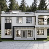 Multi-Design Modern Light Steel Prefabricated Villa Customizable Contemporary Modular Home