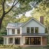 Modern Farmhouse Style Light Steel Prefabricated Villa Customizable Modular Home